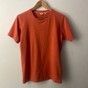 Uniqlo Orange Tee Shirt Sz XS